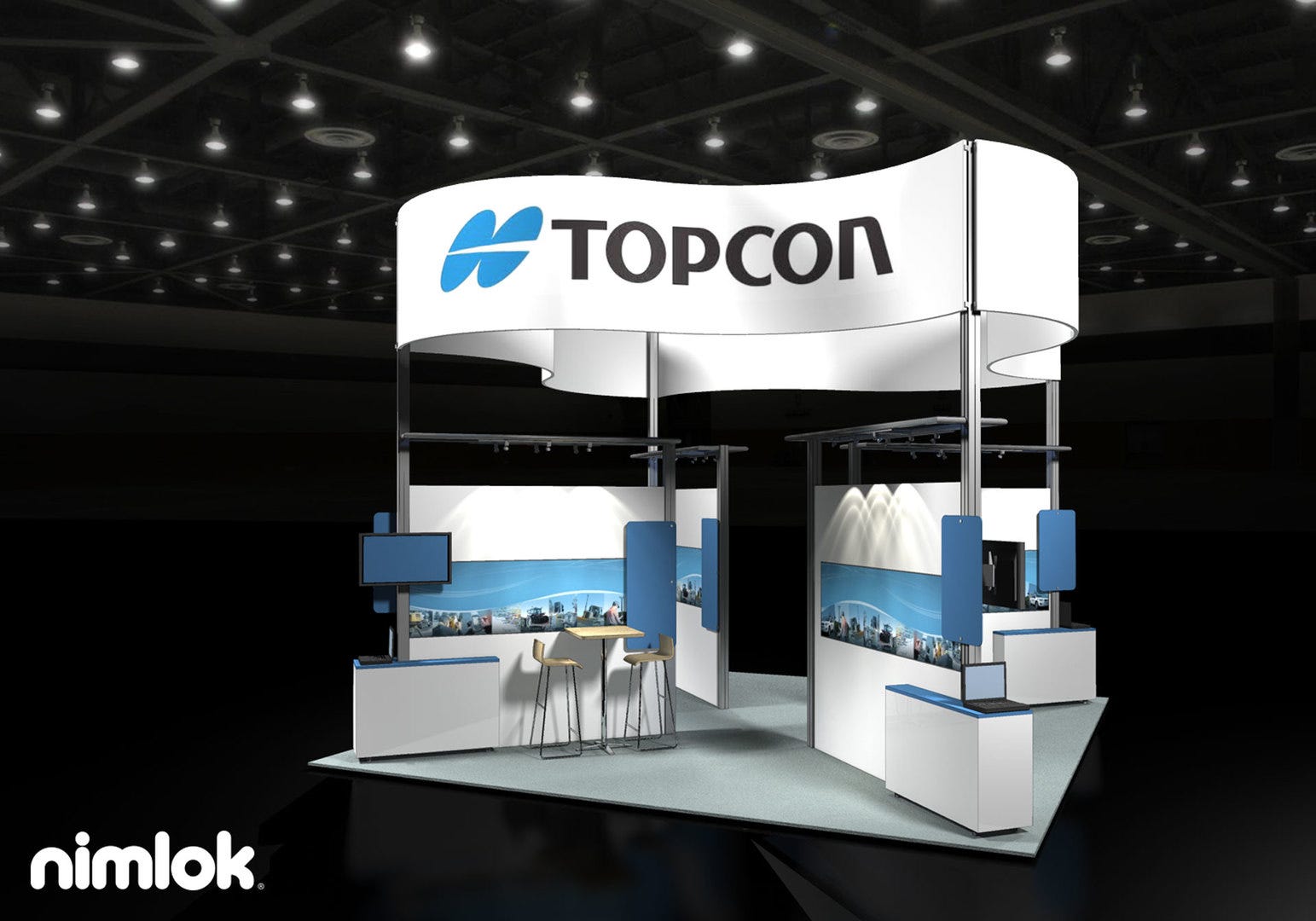 Topcon 20x20 Island